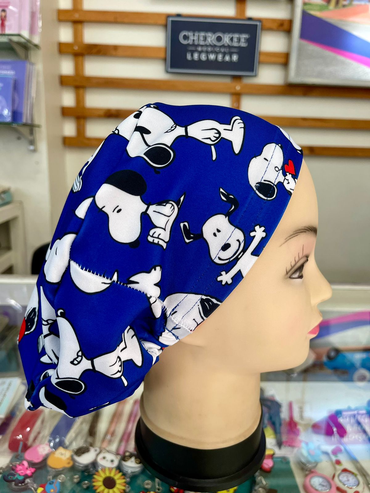 GORRO CLINICO LYCRA SNOOPY REY